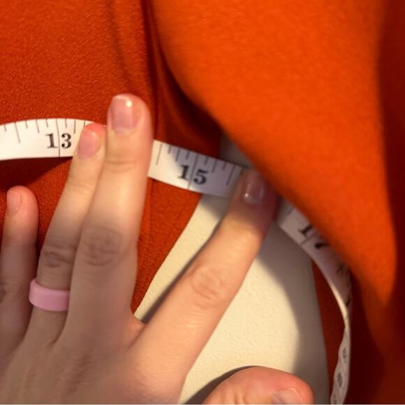 NWT Julia Jordan Burnt Orange Long Sleeve Maxi Dress 2 - Picture 7 of 12